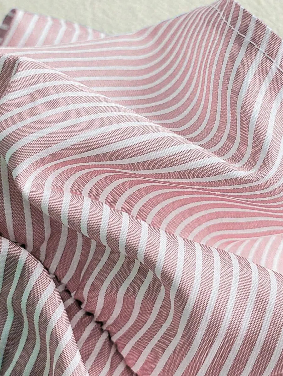 Women's Striped Ruffle Hem Camisole Tank Top – Lightweight Sleeveless Summer Top for Beach, Vacation, Casual Outings & Layered Looks